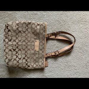 Coach shoulder purse